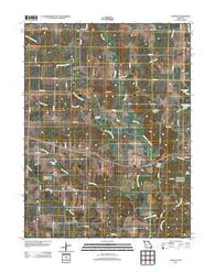 Lakenan Missouri Historical topographic map, 1:24000 scale, 7.5 X 7.5 Minute, Year 2012
