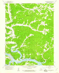 Lakeview Heights Missouri Historical topographic map, 1:24000 scale, 7.5 X 7.5 Minute, Year 1959