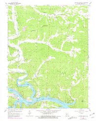 Lakeview Heights Missouri Historical topographic map, 1:24000 scale, 7.5 X 7.5 Minute, Year 1959