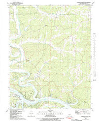 Lakeview Heights Missouri Historical topographic map, 1:24000 scale, 7.5 X 7.5 Minute, Year 1983
