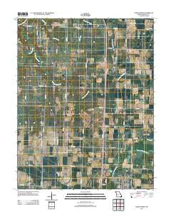 Lamar North Missouri Historical topographic map, 1:24000 scale, 7.5 X 7.5 Minute, Year 2011