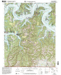 Lampe Missouri Historical topographic map, 1:24000 scale, 7.5 X 7.5 Minute, Year 1999