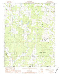 Lanton Missouri Historical topographic map, 1:24000 scale, 7.5 X 7.5 Minute, Year 1983