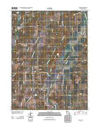 Laredo Missouri Historical topographic map, 1:24000 scale, 7.5 X 7.5 Minute, Year 2012