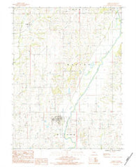 Laredo Missouri Historical topographic map, 1:24000 scale, 7.5 X 7.5 Minute, Year 1984