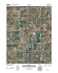 Lathrop Missouri Historical topographic map, 1:24000 scale, 7.5 X 7.5 Minute, Year 2012
