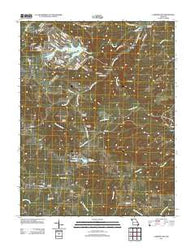 Lawrenceton Missouri Historical topographic map, 1:24000 scale, 7.5 X 7.5 Minute, Year 2011
