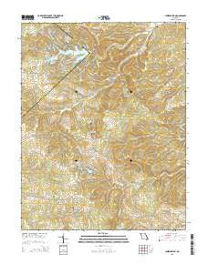 Lawrenceton Missouri Current topographic map, 1:24000 scale, 7.5 X 7.5 Minute, Year 2015