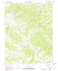Lawrenceton Missouri Historical topographic map, 1:24000 scale, 7.5 X 7.5 Minute, Year 1964