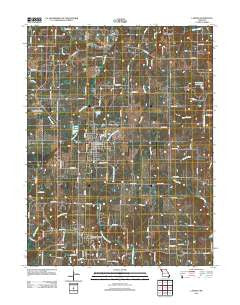 Lawson Missouri Historical topographic map, 1:24000 scale, 7.5 X 7.5 Minute, Year 2012