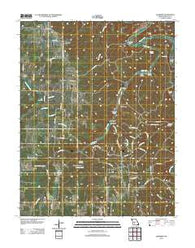 Leadmine Missouri Historical topographic map, 1:24000 scale, 7.5 X 7.5 Minute, Year 2012