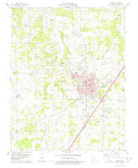 Lebanon Missouri Historical topographic map, 1:24000 scale, 7.5 X 7.5 Minute, Year 1978