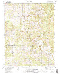 Lecoma Missouri Historical topographic map, 1:24000 scale, 7.5 X 7.5 Minute, Year 1992
