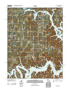 Leesville Missouri Historical topographic map, 1:24000 scale, 7.5 X 7.5 Minute, Year 2011