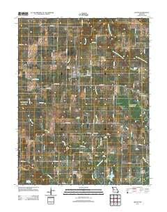 Leeton Missouri Historical topographic map, 1:24000 scale, 7.5 X 7.5 Minute, Year 2011
