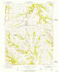 Leeton Missouri Historical topographic map, 1:24000 scale, 7.5 X 7.5 Minute, Year 1955
