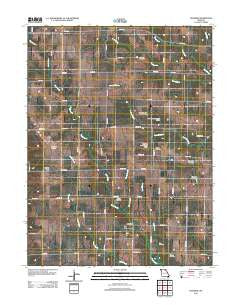 Leonard Missouri Historical topographic map, 1:24000 scale, 7.5 X 7.5 Minute, Year 2012