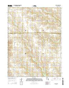 Leonard Missouri Current topographic map, 1:24000 scale, 7.5 X 7.5 Minute, Year 2014