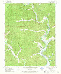 Lesterville SE Missouri Historical topographic map, 1:24000 scale, 7.5 X 7.5 Minute, Year 1969