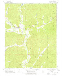 Lesterville Missouri Historical topographic map, 1:24000 scale, 7.5 X 7.5 Minute, Year 1968