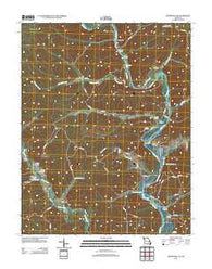 Lesterville SE Missouri Historical topographic map, 1:24000 scale, 7.5 X 7.5 Minute, Year 2011