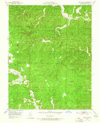 Lewis Hollow Missouri Historical topographic map, 1:24000 scale, 7.5 X 7.5 Minute, Year 1951