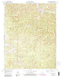 Lewis Hollow Missouri Historical topographic map, 1:24000 scale, 7.5 X 7.5 Minute, Year 1951
