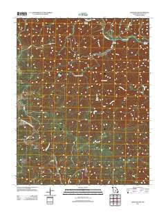 Lewis Hollow Missouri Historical topographic map, 1:24000 scale, 7.5 X 7.5 Minute, Year 2011