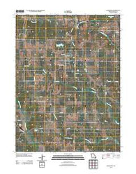Lewistown Missouri Historical topographic map, 1:24000 scale, 7.5 X 7.5 Minute, Year 2012