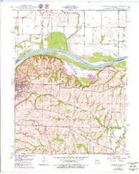 Lexington East Missouri Historical topographic map, 1:24000 scale, 7.5 X 7.5 Minute, Year 1949