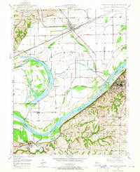 Lexington West Missouri Historical topographic map, 1:24000 scale, 7.5 X 7.5 Minute, Year 1949