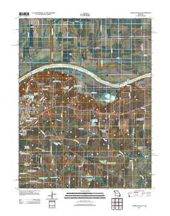 Lexington East Missouri Historical topographic map, 1:24000 scale, 7.5 X 7.5 Minute, Year 2012