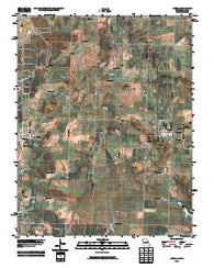 Liberal Missouri Historical topographic map, 1:24000 scale, 7.5 X 7.5 Minute, Year 2009