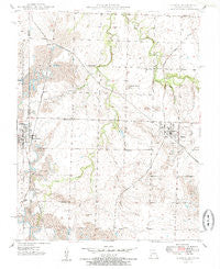 Liberal Missouri Historical topographic map, 1:24000 scale, 7.5 X 7.5 Minute, Year 1950