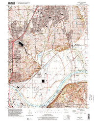Liberty Missouri Historical topographic map, 1:24000 scale, 7.5 X 7.5 Minute, Year 1996