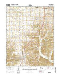 Lincoln Missouri Current topographic map, 1:24000 scale, 7.5 X 7.5 Minute, Year 2014