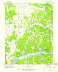 Lincoln SE Missouri Historical topographic map, 1:24000 scale, 7.5 X 7.5 Minute, Year 1959
