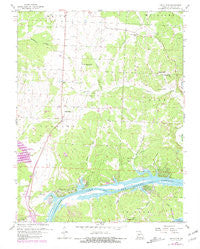 Lincoln SE Missouri Historical topographic map, 1:24000 scale, 7.5 X 7.5 Minute, Year 1959