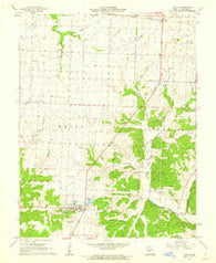 Lincoln Missouri Historical topographic map, 1:24000 scale, 7.5 X 7.5 Minute, Year 1961