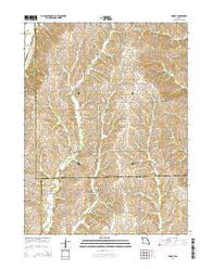 Lindley Missouri Current topographic map, 1:24000 scale, 7.5 X 7.5 Minute, Year 2014