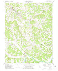 Linn Missouri Historical topographic map, 1:24000 scale, 7.5 X 7.5 Minute, Year 1981