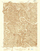 Linn Missouri Historical topographic map, 1:48000 scale, 15 X 15 Minute, Year 1934