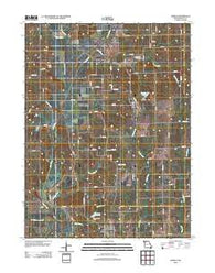 Linneus Missouri Historical topographic map, 1:24000 scale, 7.5 X 7.5 Minute, Year 2012