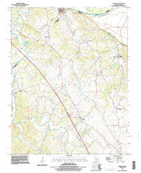 Lithium Missouri Historical topographic map, 1:24000 scale, 7.5 X 7.5 Minute, Year 1993