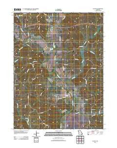 Livonia Missouri Historical topographic map, 1:24000 scale, 7.5 X 7.5 Minute, Year 2012