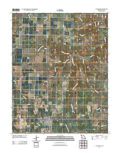 Lockwood Missouri Historical topographic map, 1:24000 scale, 7.5 X 7.5 Minute, Year 2011