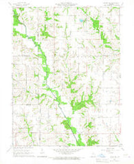 Locust Hill Missouri Historical topographic map, 1:24000 scale, 7.5 X 7.5 Minute, Year 1965