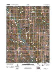 Locust Hill Missouri Historical topographic map, 1:24000 scale, 7.5 X 7.5 Minute, Year 2012