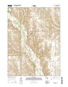 Locust Hill Missouri Current topographic map, 1:24000 scale, 7.5 X 7.5 Minute, Year 2015
