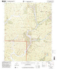 Loggers Lake Missouri Historical topographic map, 1:24000 scale, 7.5 X 7.5 Minute, Year 1999